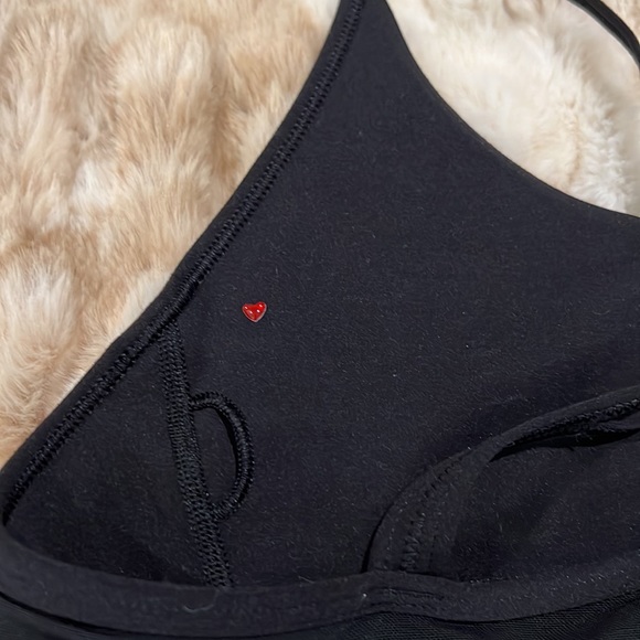 LORNA JANE UNIQUELY SPORT BLACK BRA / XS - Picture 3 of 5